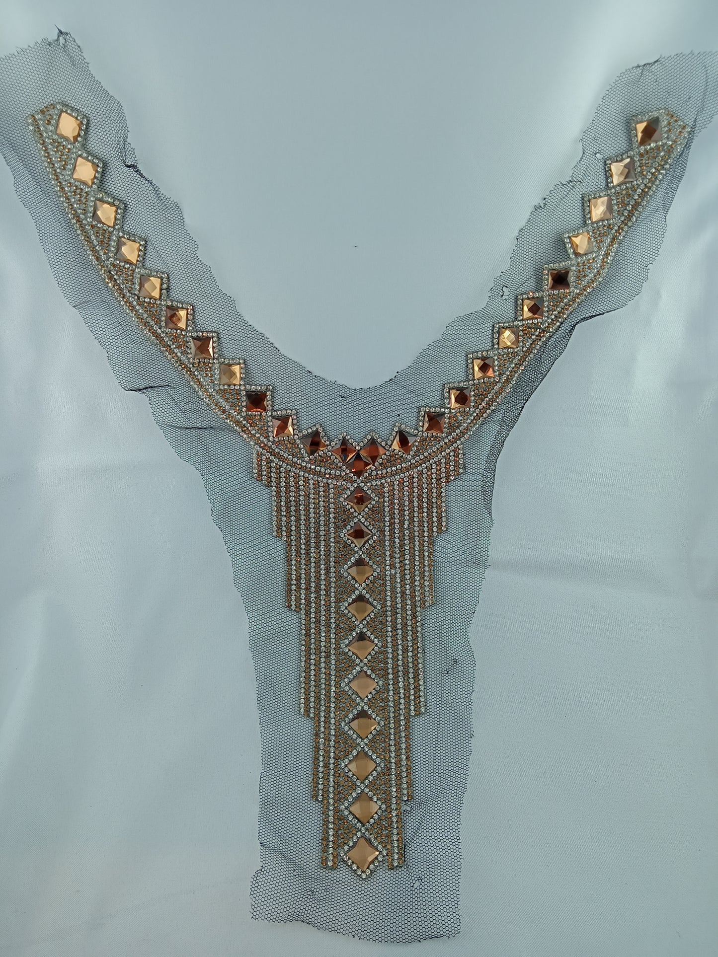 Plastron cristal - 5 pièces - Référence : P003
