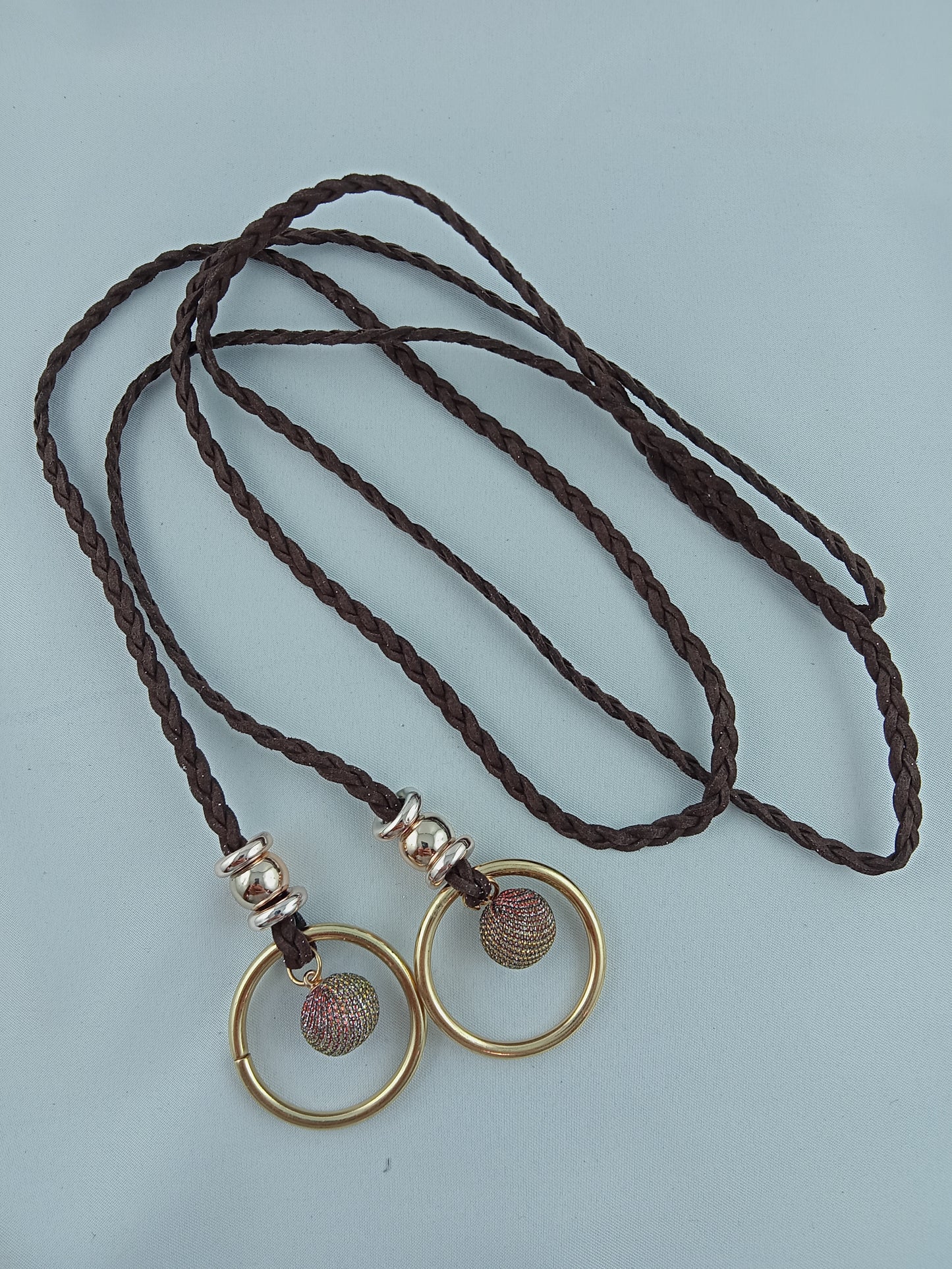 Ceinture - Noir / Marron - 1,6 metrès - Référence : RA029