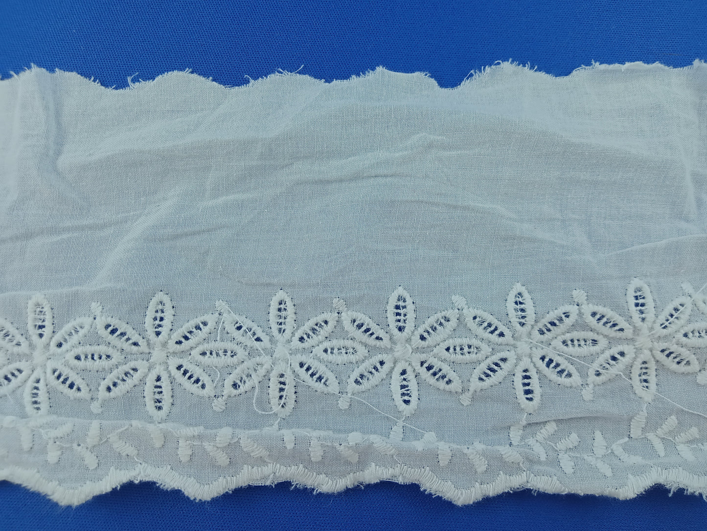 Broderie Coton - 13 mètres - Référence : RA010