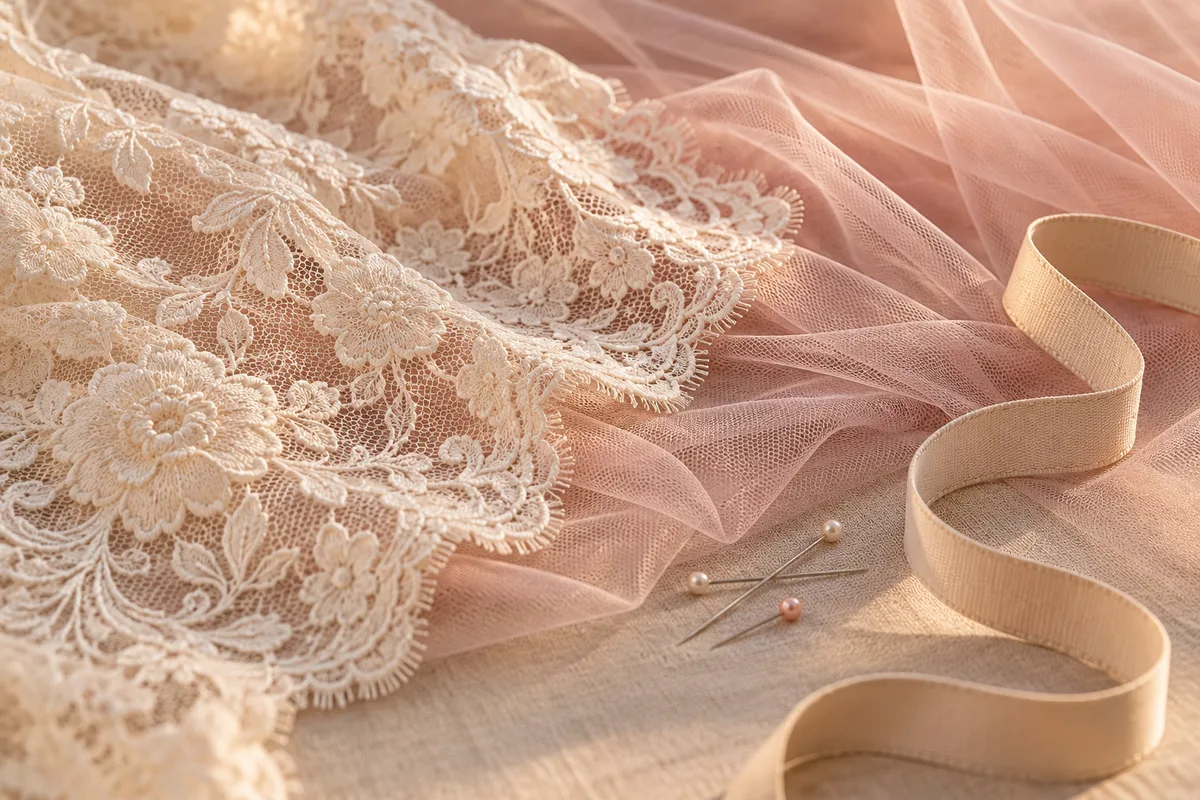 Tulle et dentelle